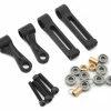 SAB Goblin Radius Arm Set (Matte Black) -Helicopters Sales sabh0132bm s
