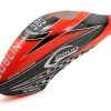 SCRATCH & DENT: SAB Goblin Goblin 380 Canopy (Red/Black) -Helicopters Sales sabh0545 s