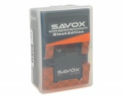 savox SC-1258TG Black Edition Standard Digital "High Speed" Titanium Gear Servo -Helicopters Sales sav sc 1258tg be 2