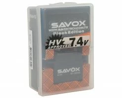 savox SC-1267SG Black Edition Super Speed Steel Gear Servo (High Voltage) -Helicopters Sales sav sc 1267sg be 2