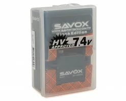 Savox SC-1268SG Black Edition High Torque Steel Gear Servo (High Voltage) -Helicopters Sales sav sc 1268sg be 2