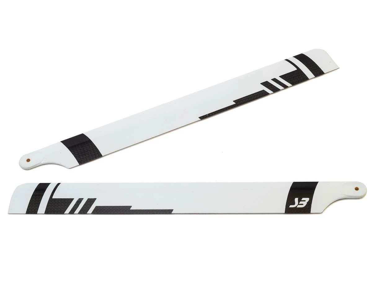 Spin Blades Black Belt 320mm Carbon Fiber Main Blade Set 3 Spin Blades Black Belt 320mm Carbon Fiber Main Blade Set