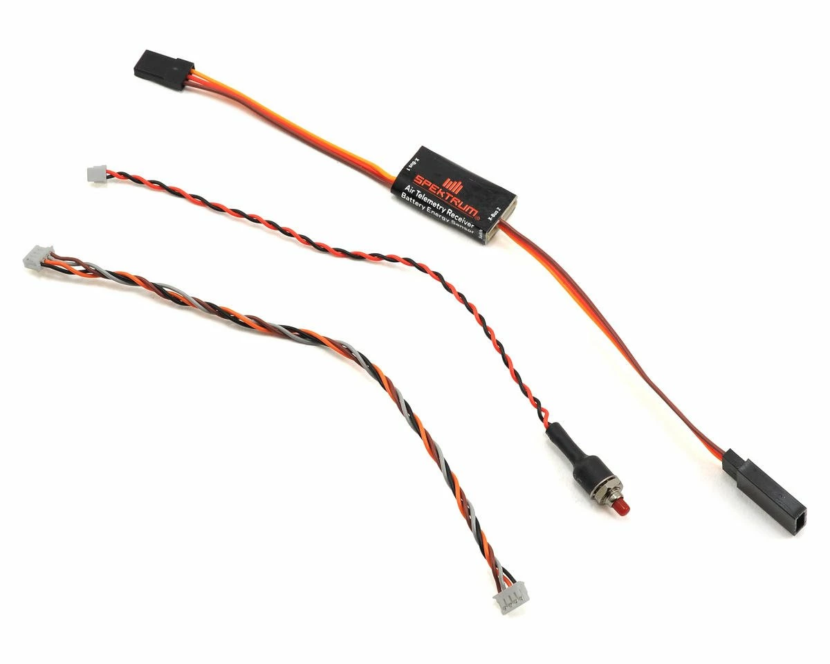 Spektrum RC Aircraft Telemetry Receiver Battery Energy Sensor 3 Spektrum RC Aircraft Telemetry Receiver Battery Energy Sensor