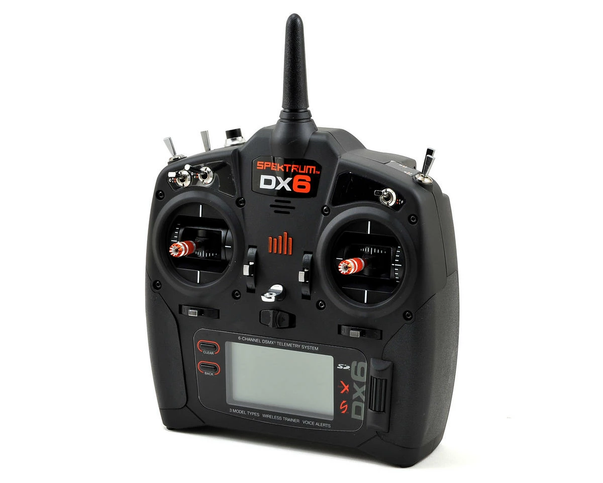 Spektrum RC DX6 G3 2.4GHz DSMX 6-Channel Radio System (Transmitter Only) 3 Spektrum RC DX6 G3 2.4GHz DSMX 6-Channel Radio System (Transmitter Only)