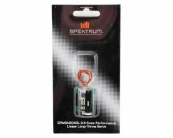 Spektrum RC H20240L 2.9 Gram Linear Long Throw Cyclic Servo (130 X) -Helicopters Sales spmsh2040l 1