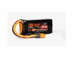 Spektrum RC 3S Smart G2 LiPo 30C Battery Pack w/IC3 Connector (11.1V/1300mAh) -Helicopters Sales spmx133s30 2