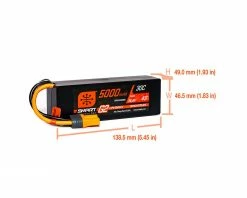 Spektrum RC 4S Smart G2 LiPo 30C Battery Pack w/IC5 Connector (14.8V/5000mAh) 7 Spektrum RC 4S Smart G2 LiPo 30C Battery Pack w/IC5 Connector (14.8V/5000mAh) -Helicopters Sales spmx54s30h5 2