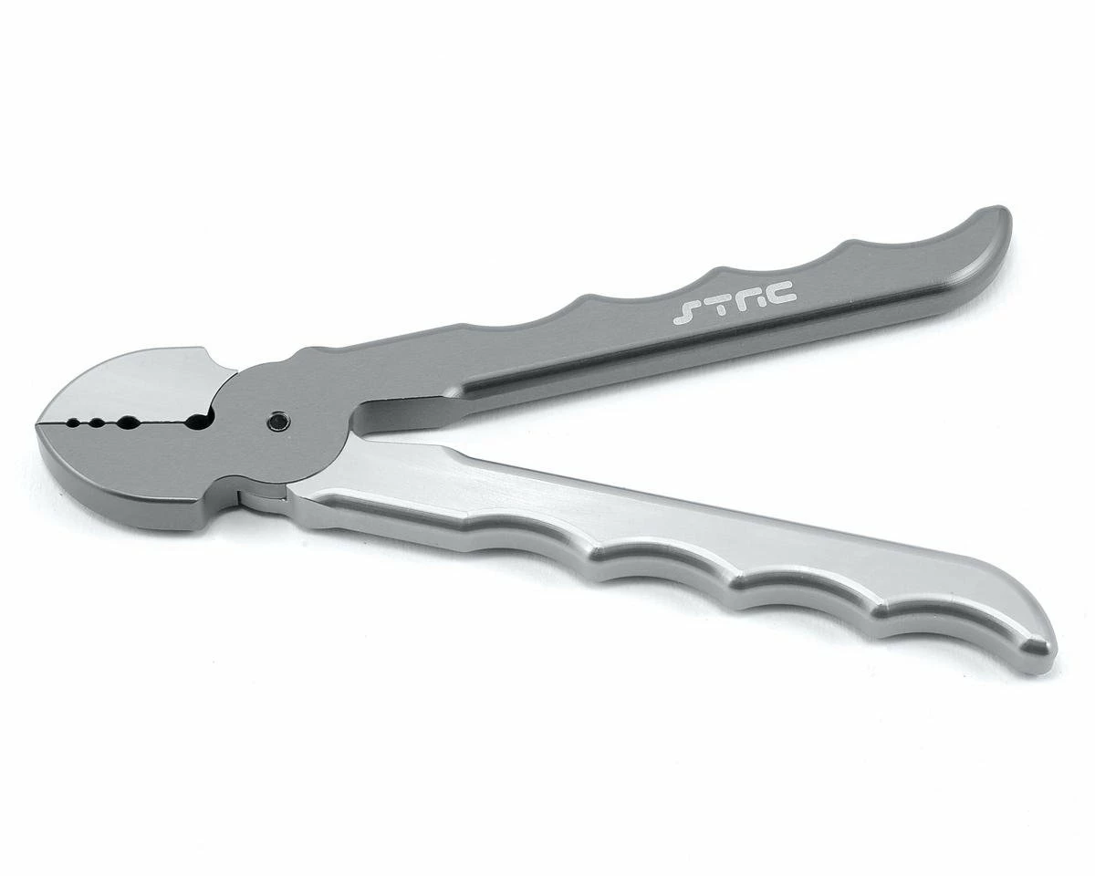 ST Racing Concepts Long Shock Shaft Pliers (Silver/Gun Metal) 3 ST Racing Concepts Long Shock Shaft Pliers (Silver/Gun Metal)
