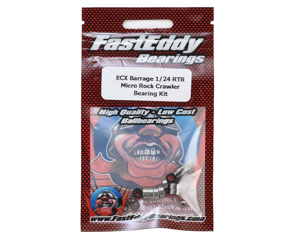 FastEddy ECX Barrage 1/24 RTR Micro Rock Crawler Bearing Kit 3 FastEddy ECX Barrage 1/24 RTR Micro Rock Crawler Bearing Kit