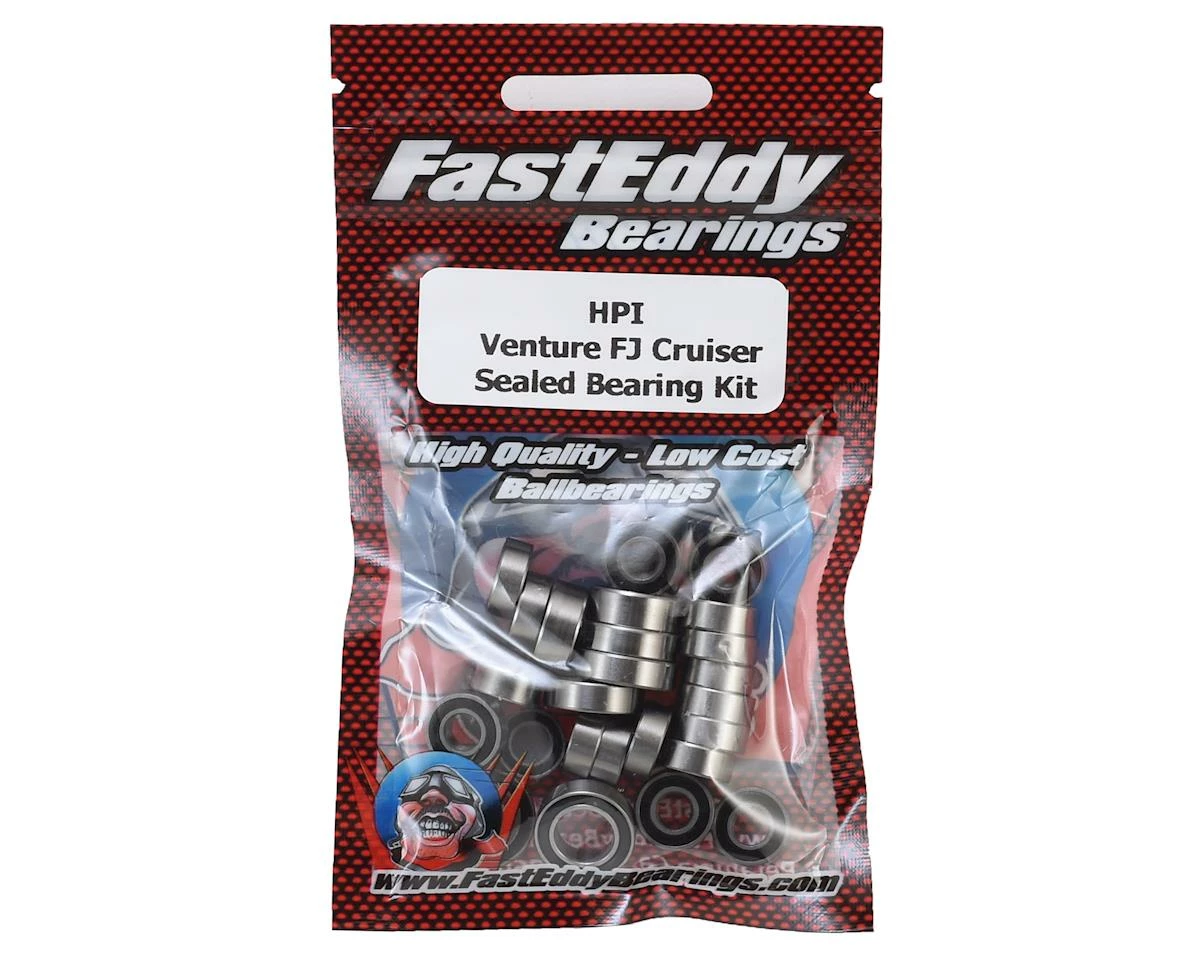 FastEddy HPI Venture FJ Cruiser Rubber Sealed Bearing Kit 3 FastEddy HPI Venture FJ Cruiser Rubber Sealed Bearing Kit