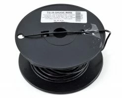 TQ Wire 16awg Silicone Wire (Black) (50')