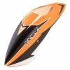 Tron Helicopters Tron 5.5E Canopy (Black/Orange) -Helicopters Sales tr502 151