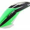 Tron Helicopters Nitron 5.5 Canopy (Green/Black) -Helicopters Sales tr562 152