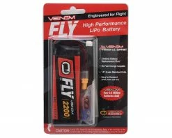 Venom Power Fly 11.1V 2200mAh 50C 3S LiPo, UNI 2.0 -Helicopters Sales vnr25033 2