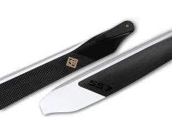 VTX Designs 557mm Premium Carbon Fiber Rotor Blade Set (Flybarless)