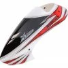 XLPower Specter 700 V2 Canopy (Red/White/Black) -Helicopters Sales xlp70v2c01