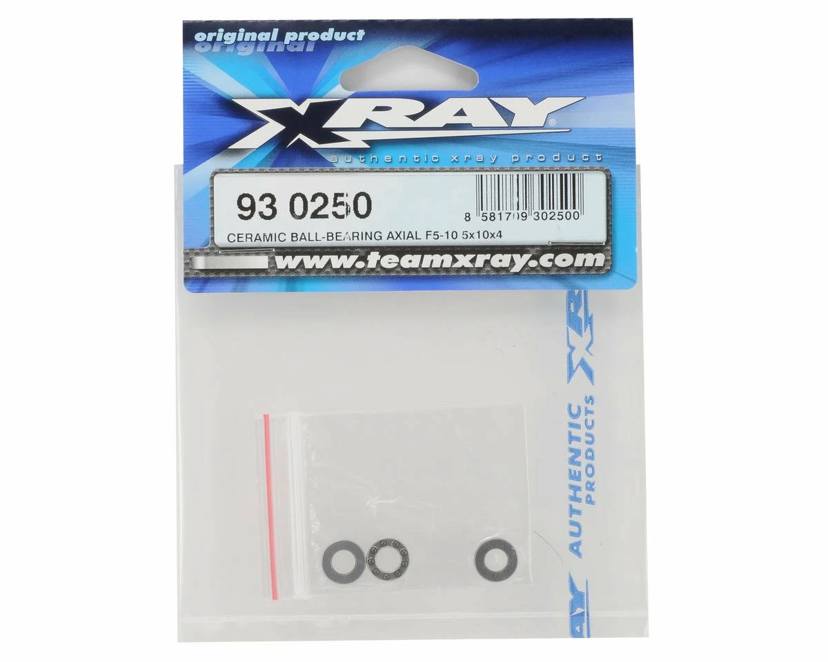 XRAY F5-10 5x10x4mm Ceramic Axial Thrust Bearing 4 XRAY F5-10 5x10x4mm Ceramic Axial Thrust Bearing - Image 2
