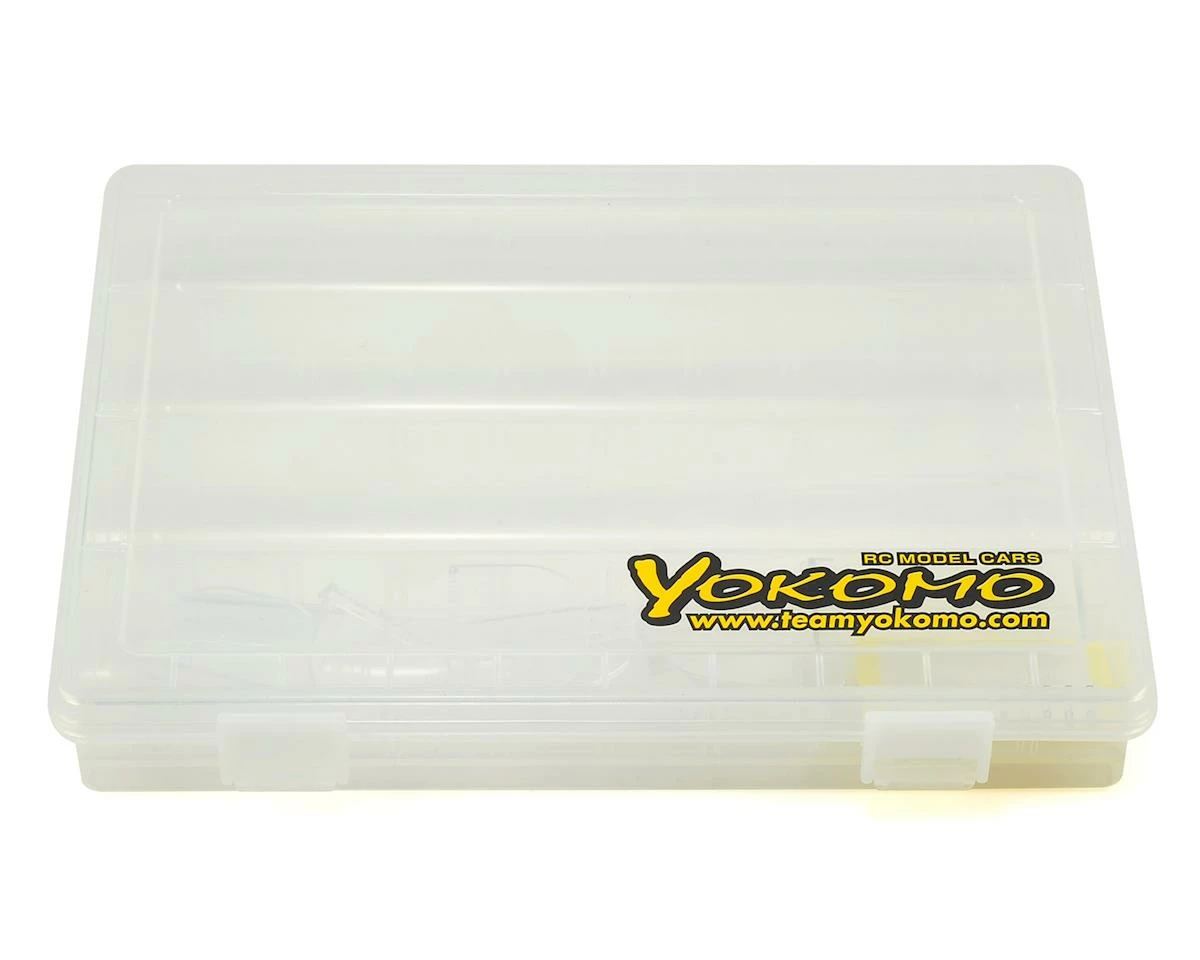 Yokomo Plastic Parts & Screws Carrying Case (190x225x40mm) 3 Yokomo Plastic Parts & Screws Carrying Case (190x225x40mm)